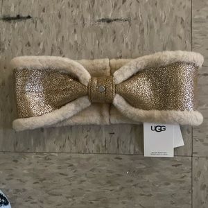 UGG metallic Sherpa head band